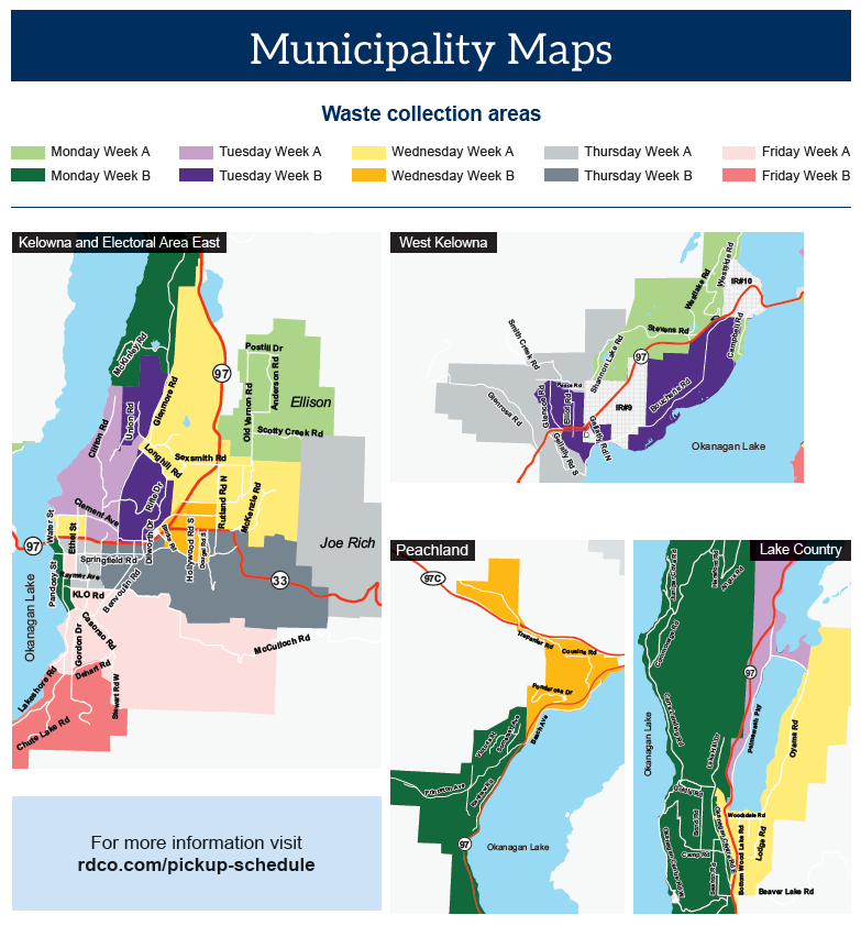 RDCO Municipality maps